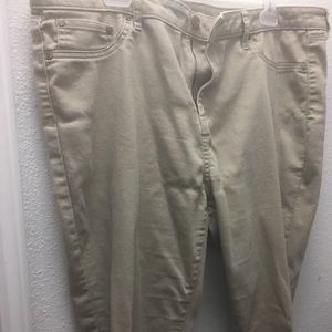 ‼️Sale! ✨ Tan skinny jean pants Good condition